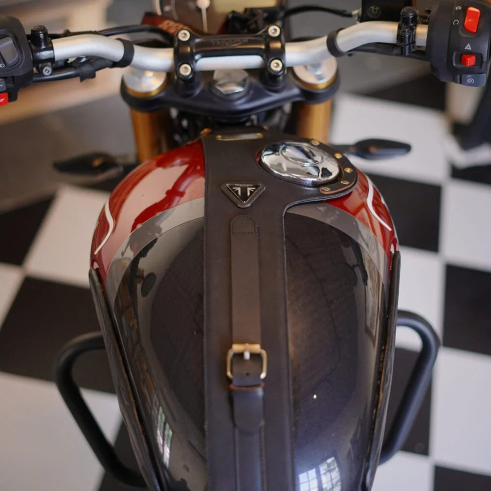 Triumph SCRAMBLER 400X | TANK STRAPS
