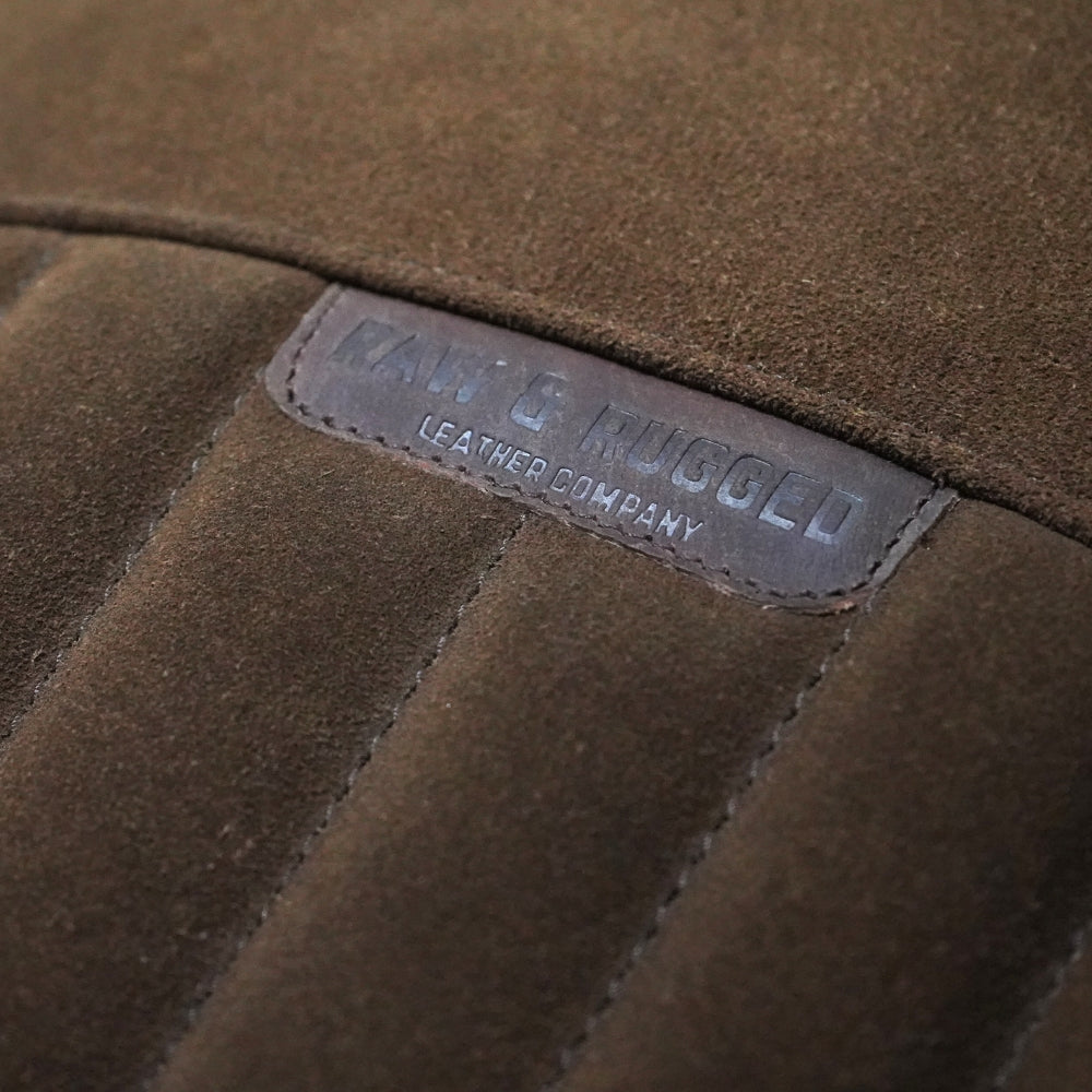 Triumph Speed 400 seatcover - Vertical stitch - Tobacco