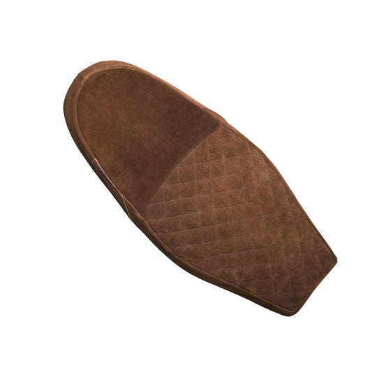 Triumph Speed 400 seatcover - Diamond stitch -  Tobacco