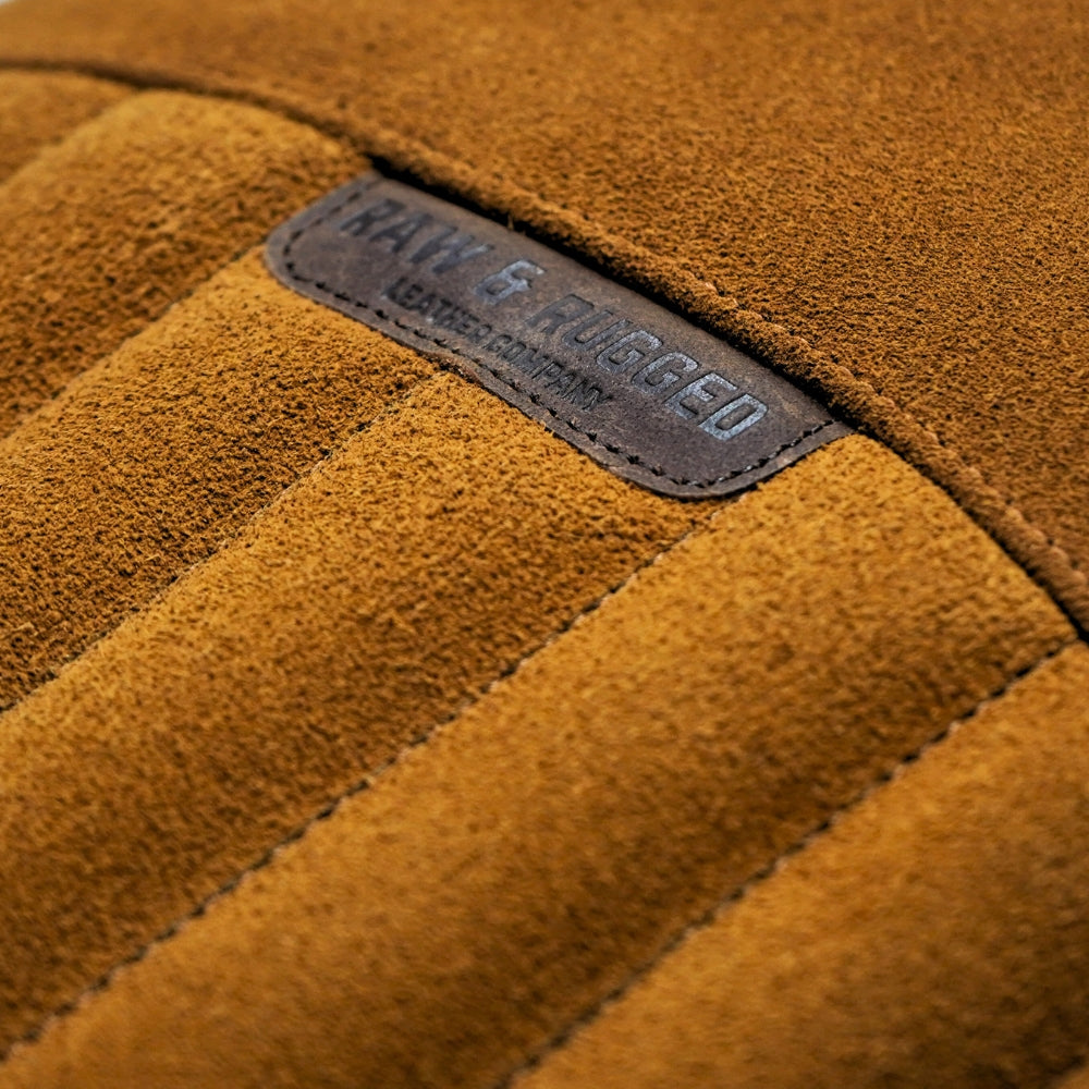 Triumph Speed 400 seatcover - Vertical stitch - Tan