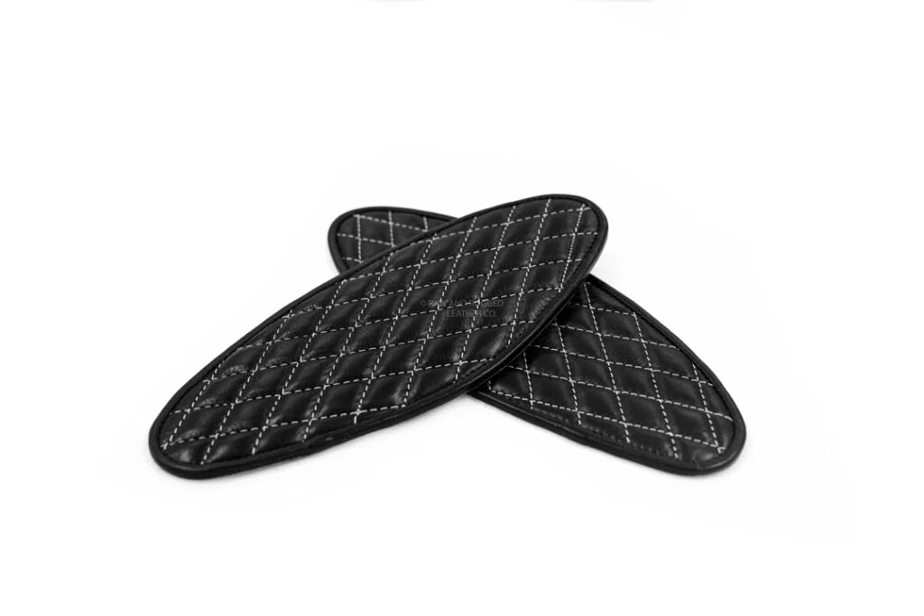 Royal Enfield INTERCEPTOR 650 | TANK KNEE PADS | CHEQUERED