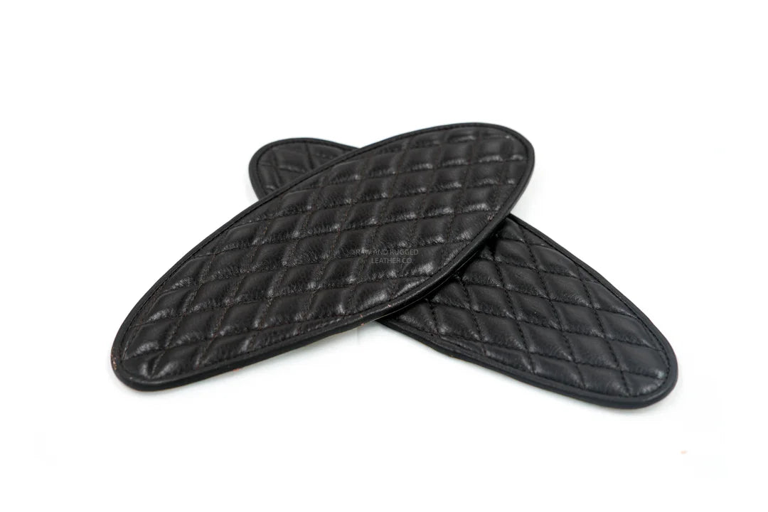 Royal Enfield INTERCEPTOR 650 | TANK KNEE PADS | CHEQUERED