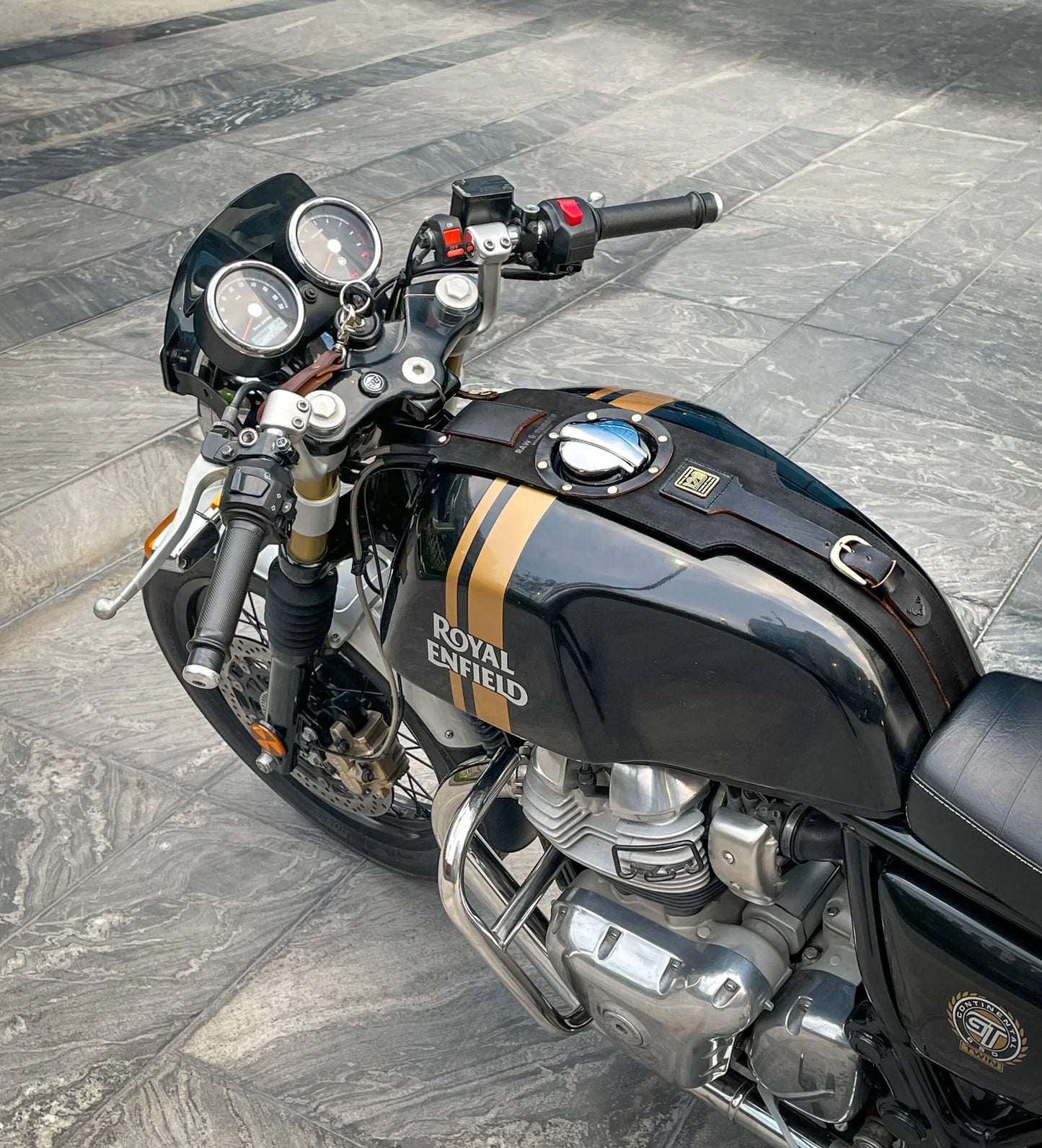 Royal Enfield CONTINENTAL GT 650 | TANK STRAPS