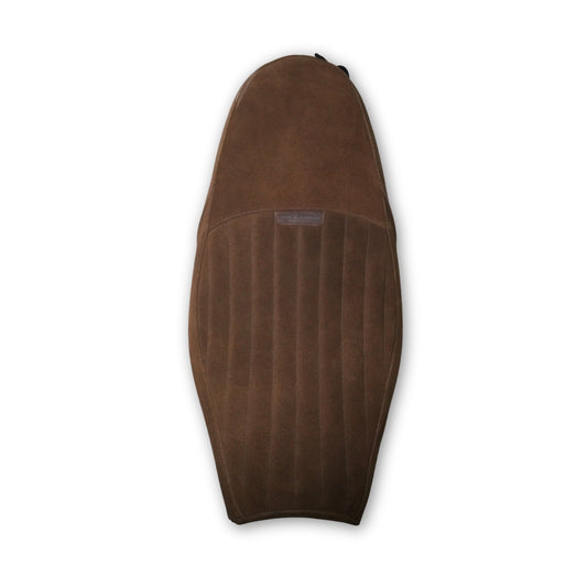 Triumph Speed 400 seatcover - Vertical stitch -  Tobacco