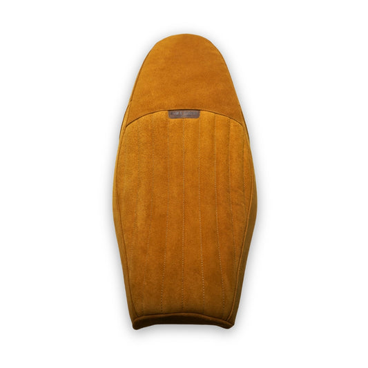 Triumph Speed 400 seatcover - Vertical stitch -  Tan
