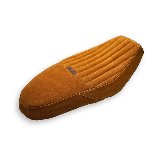 Triumph Speed 400 seatcover - Vertical stitch -  Tan