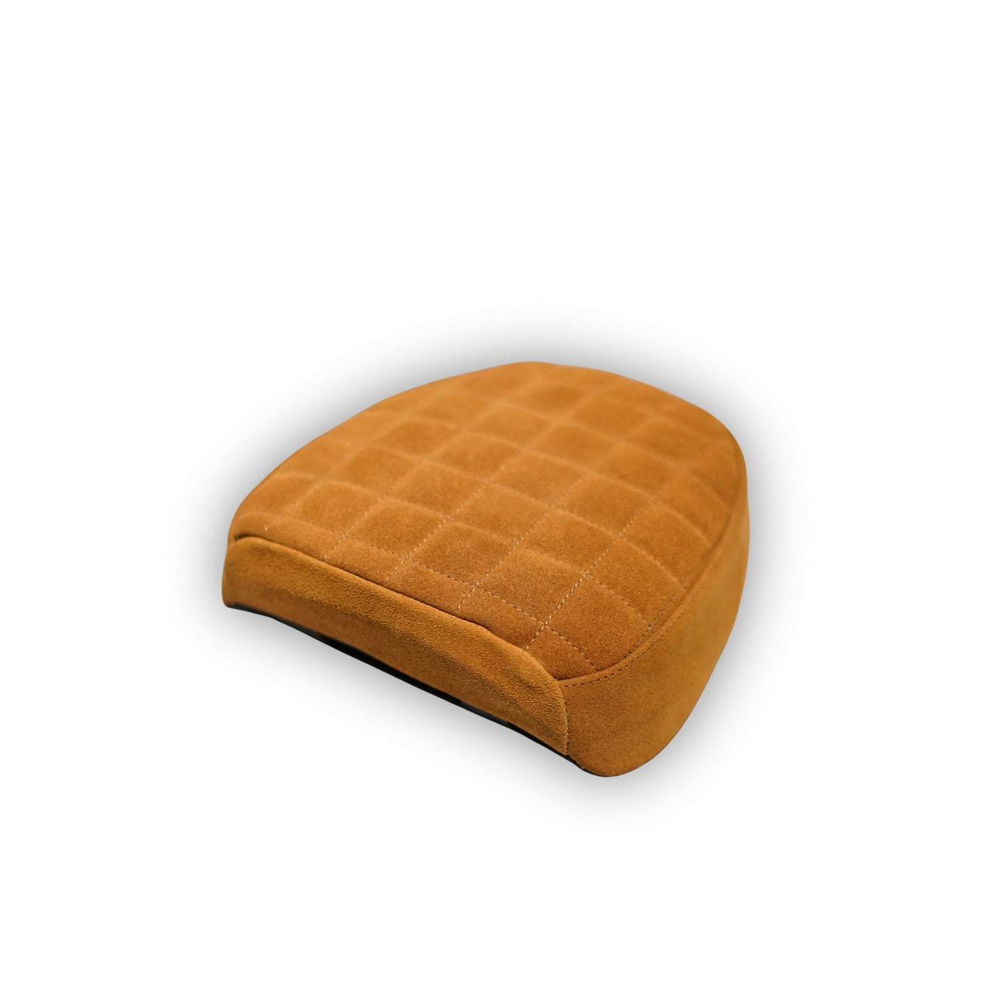 Triumph Scrambler400x seat cover - Grid stitch - Tan