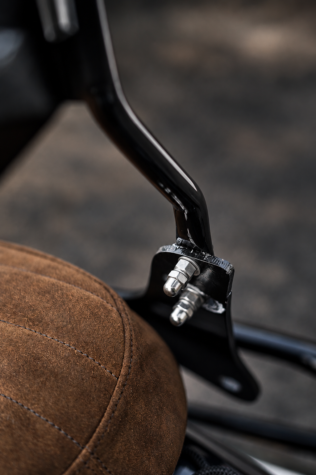 The sissy bar