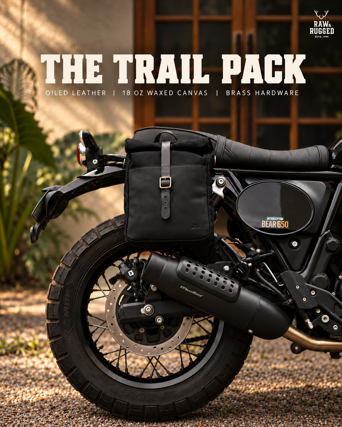 The Trail Pack - Waxed canvas