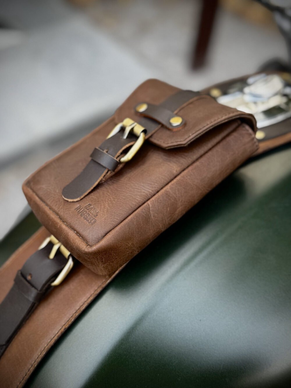 Honda H'ness CB350 Tank Strap - Image 4