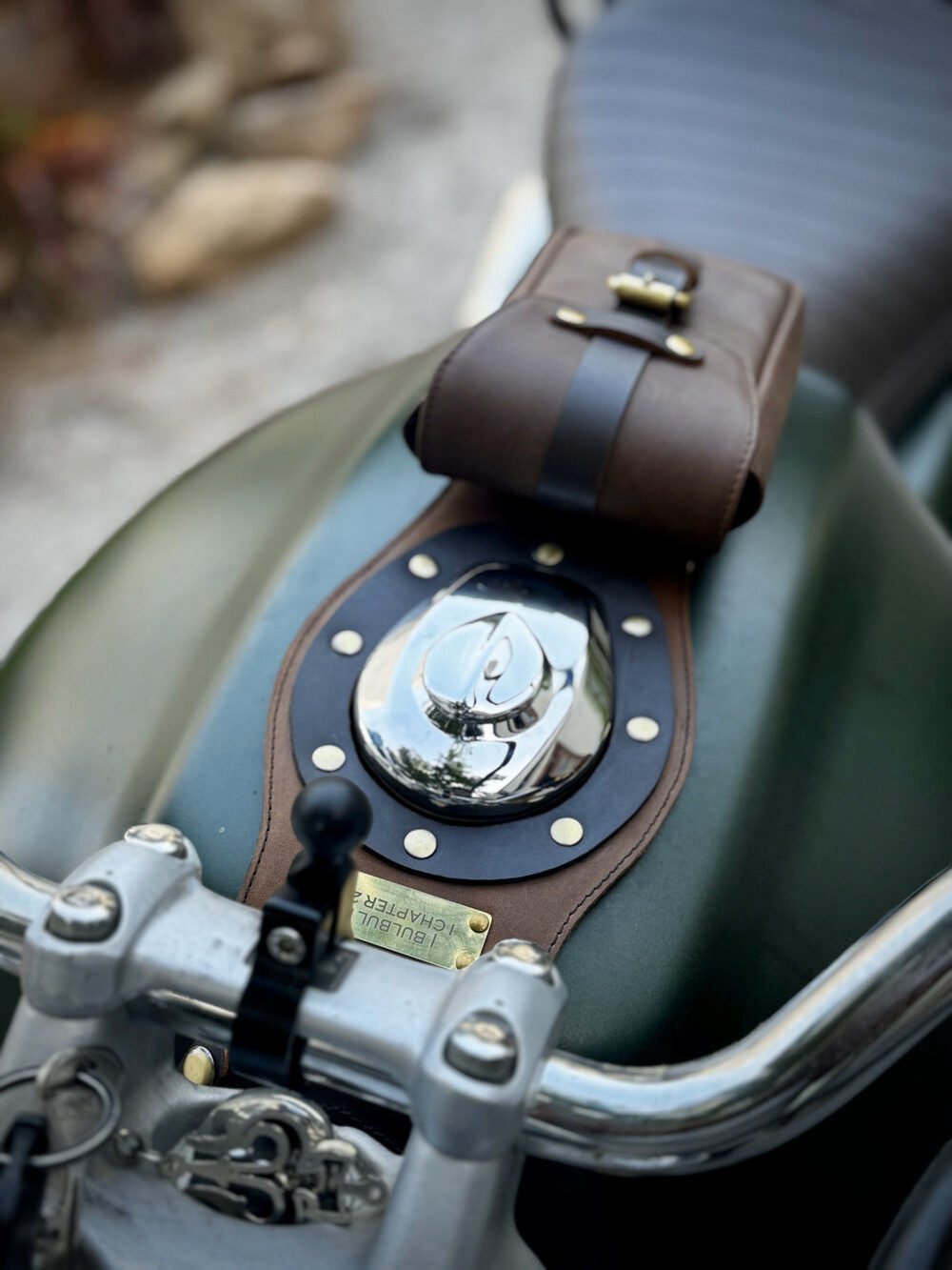 Honda H'ness CB350 Tank Strap - Image 6
